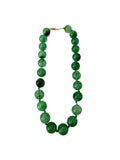 Mabry Chunky Beaded Necklace- Green