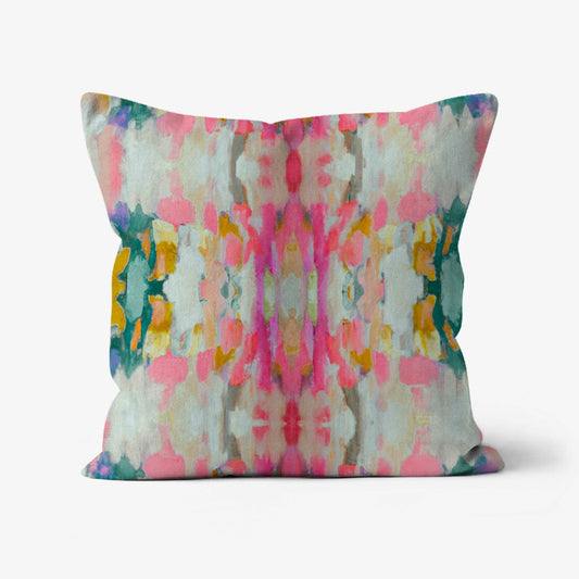 Layla Painted Print Pillow