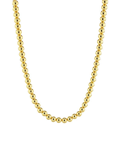Gold Ball Necklace
