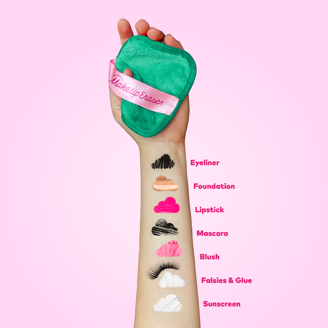GREEN 7-Day Set | 100% Recycled MakeUp Eraser