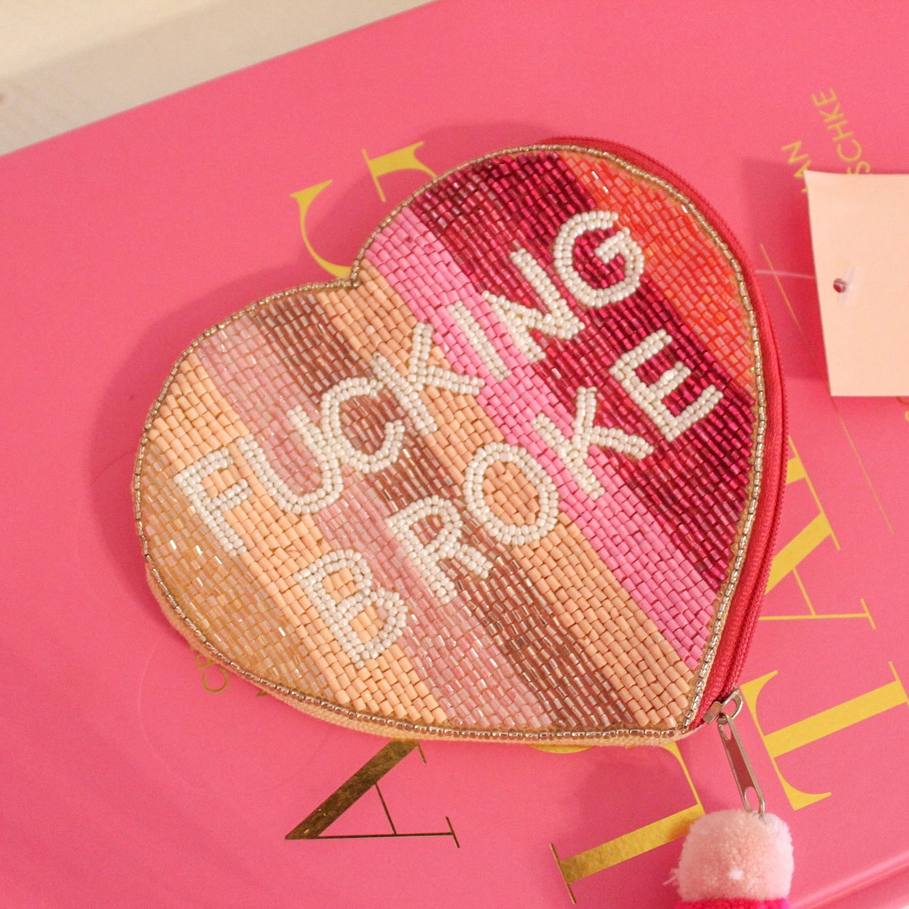 Broke as a Joke Coin Purse