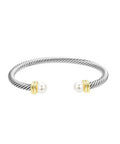 Pearl Cable Cuff