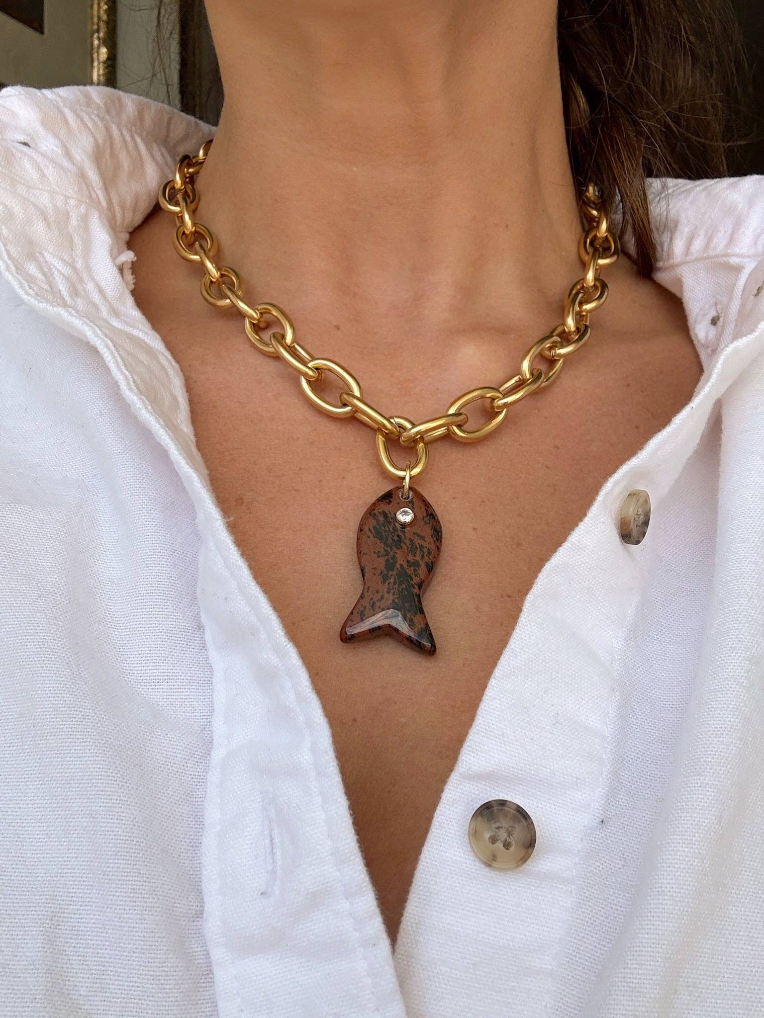 Lucky Fish Necklace