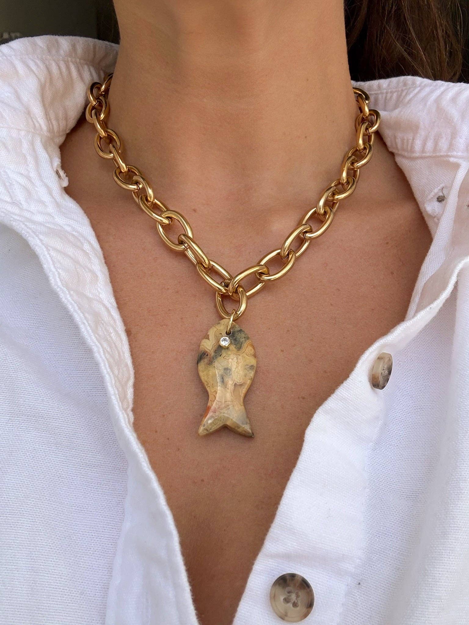 Lucky Fish Necklace